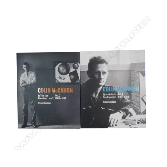COLIN MCCAHON 'THERE IS ONLY ONE DIRECTION' & 'IS THIS THE PROMISED LAND?' 2 Vols